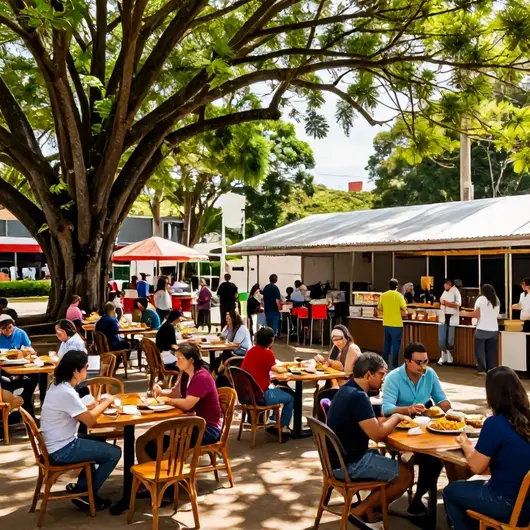 Central Food Park: O Destino Culinário de Palhoça Central Food Park: O Destino Culinário de Palhoça