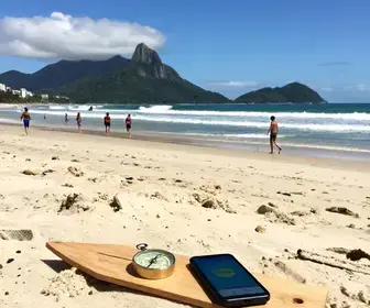 Como consultar marés, previsão do tempo e condições do mar na bela Palhoça