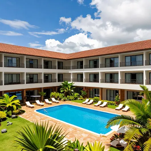 Hotel Hospedagem Palhoça com piscina Hotel Hospedagem Palhoça com piscina